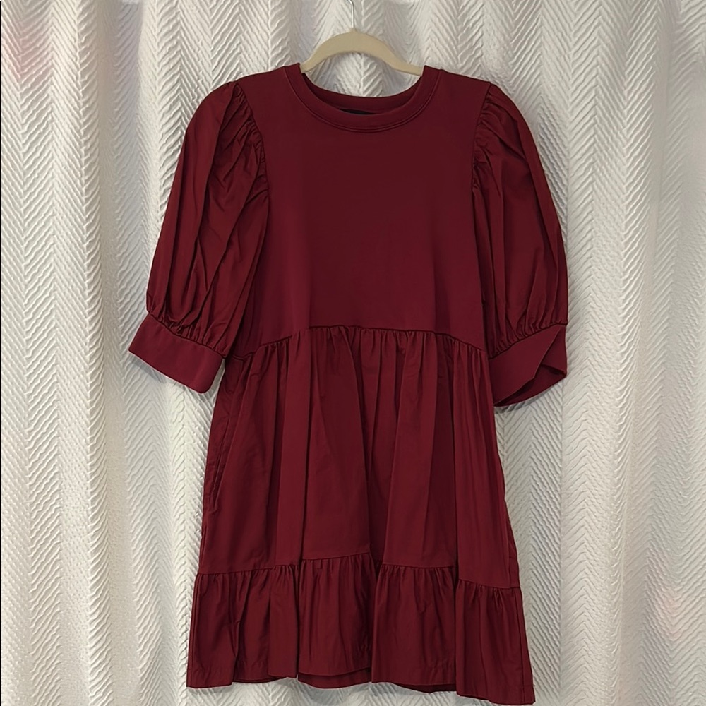 Garnet Tiered Dress